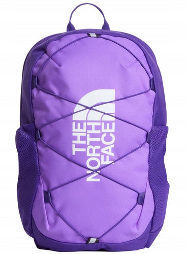 The North Face Youth Court Jester backpack - purple / peak purple / tnf white
