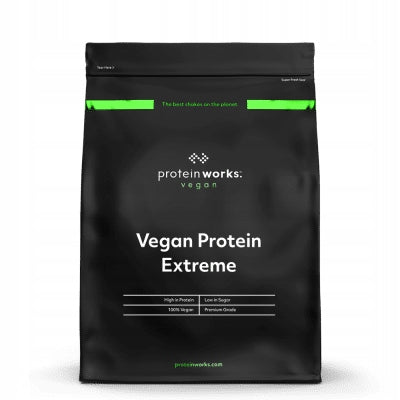 The Protein Works Vegan Protein Extreme Chocolate Expiration date not specified