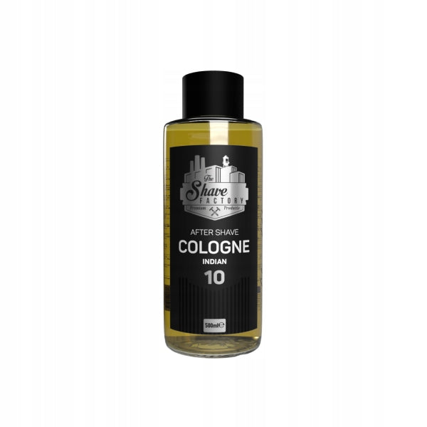 The Shave Factory After Shave 500ml 10 Indian Glass Bottle