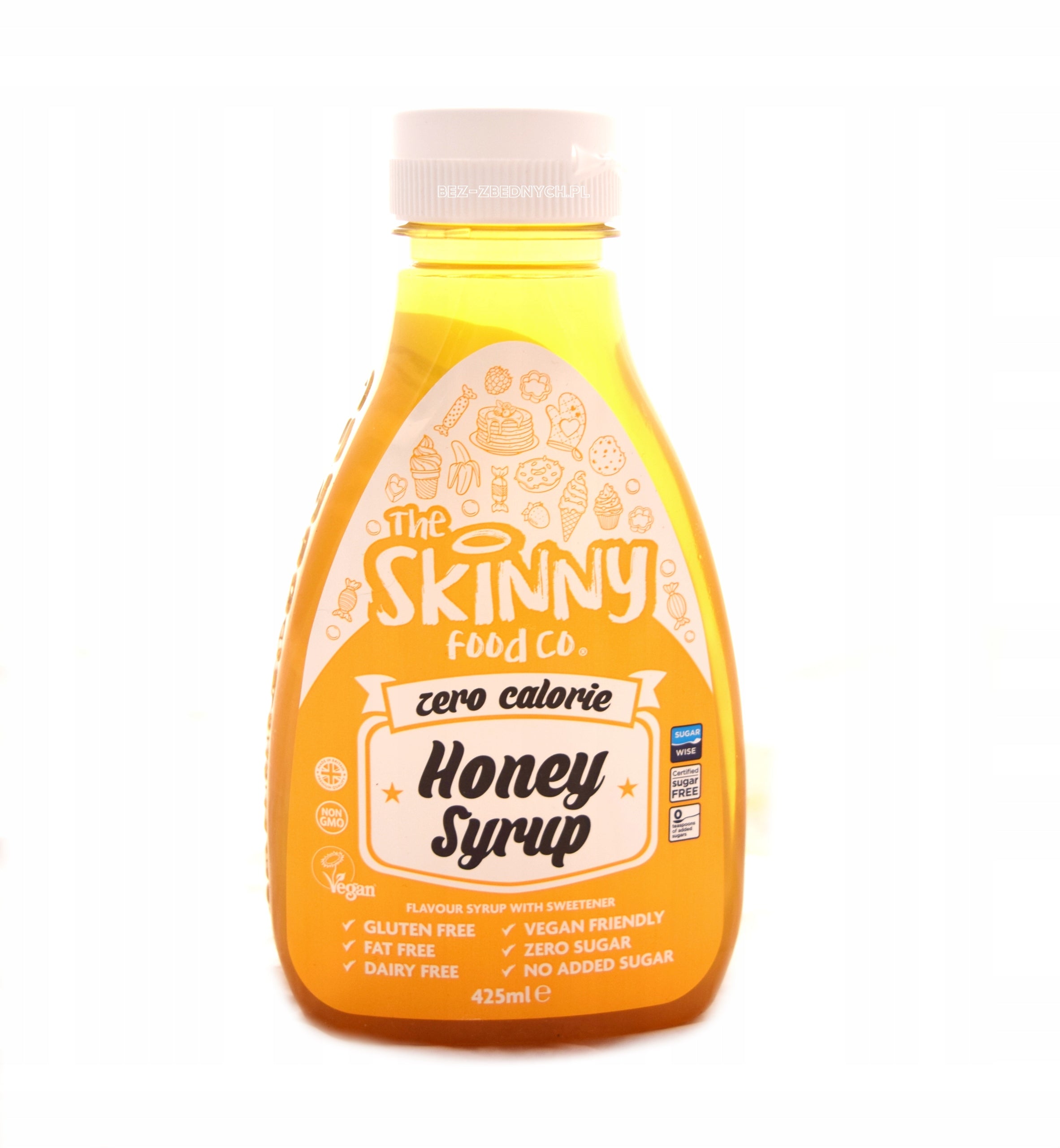 The Skinny Food Co Syrup 425ml LOW CALORIE SYRUP WITHOUT HONEY SUGAR VEGE