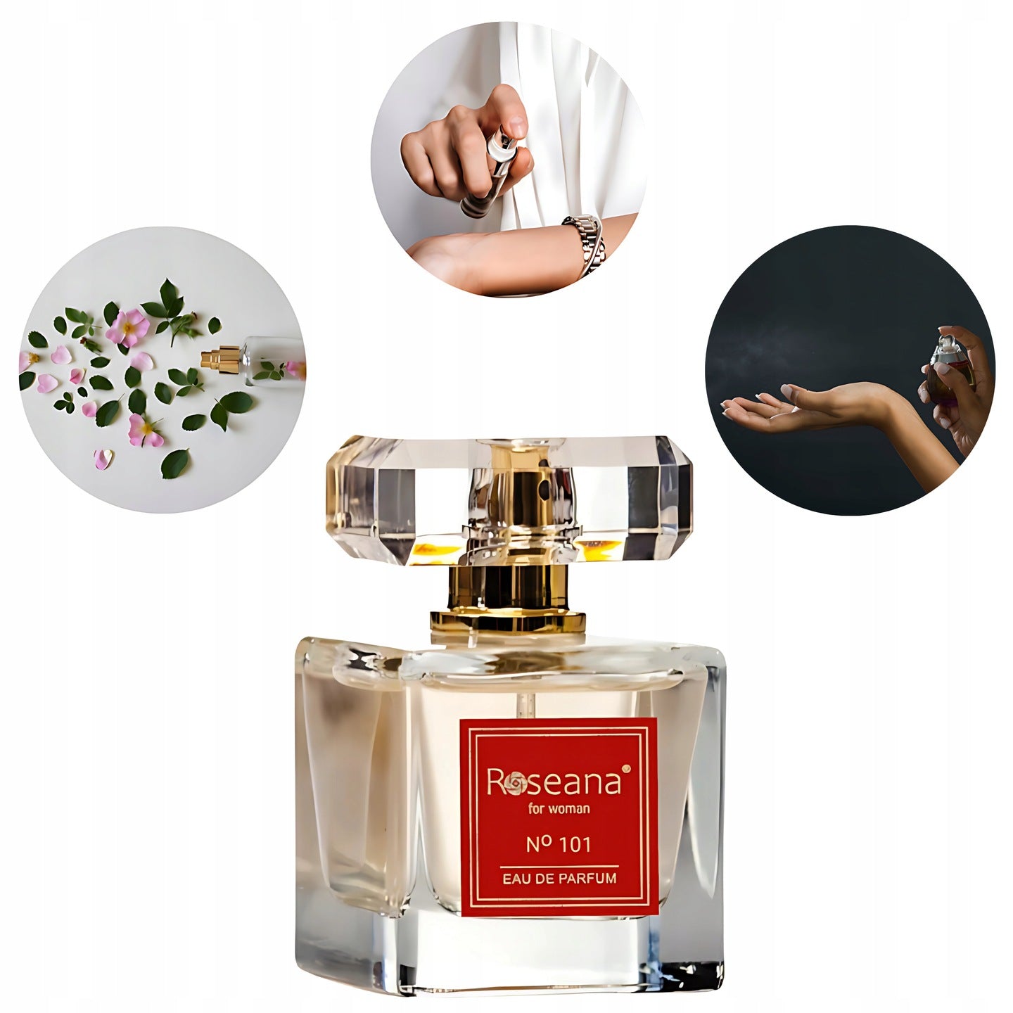 The most beautiful French Perfume Roseana 375 - For Men!30ml Packaging status original