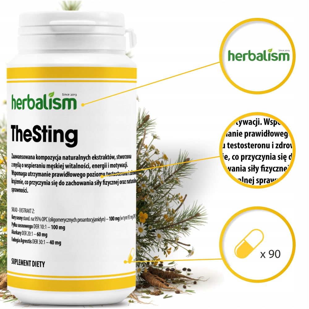 TheSting TESTOSTERONE - LIBIDO - MUSCLES EAN (GTIN) 5905331196369