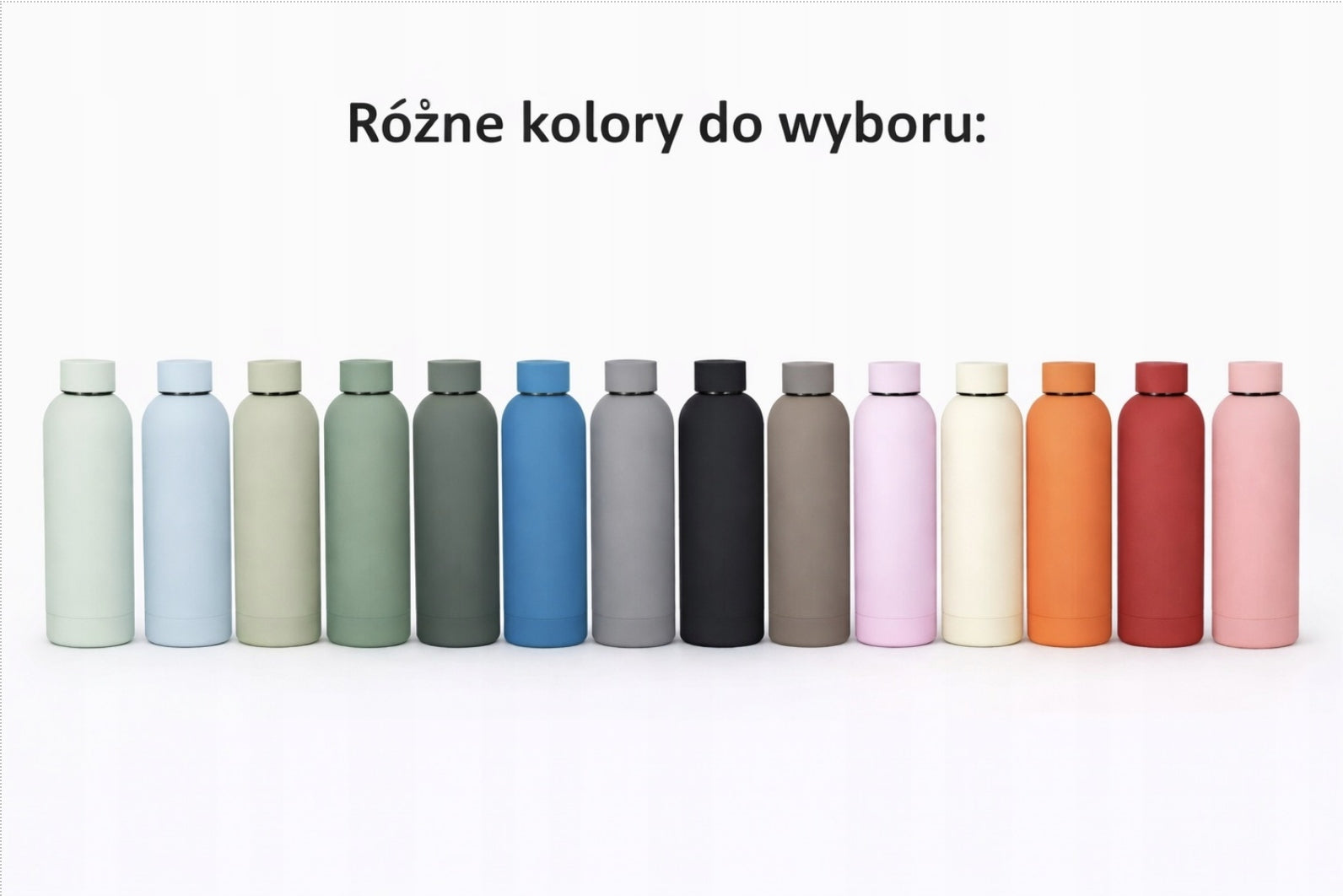 Thermal Bottle Steel 500ml for Hot and Cold Beverages Blue Manufacturer code OFOST/3