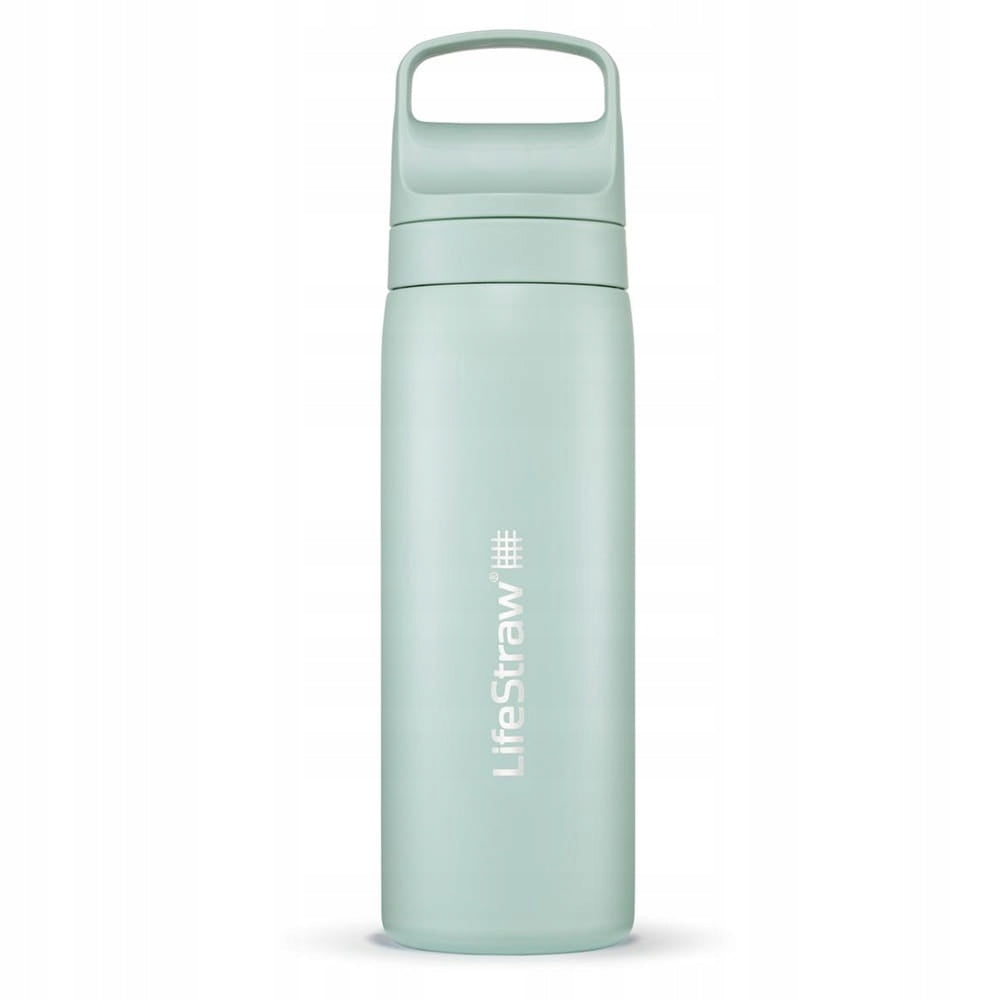 Thermal Bottle with Water Filter LifeStraw Go 2.0 Steel 500 ml Seafoam