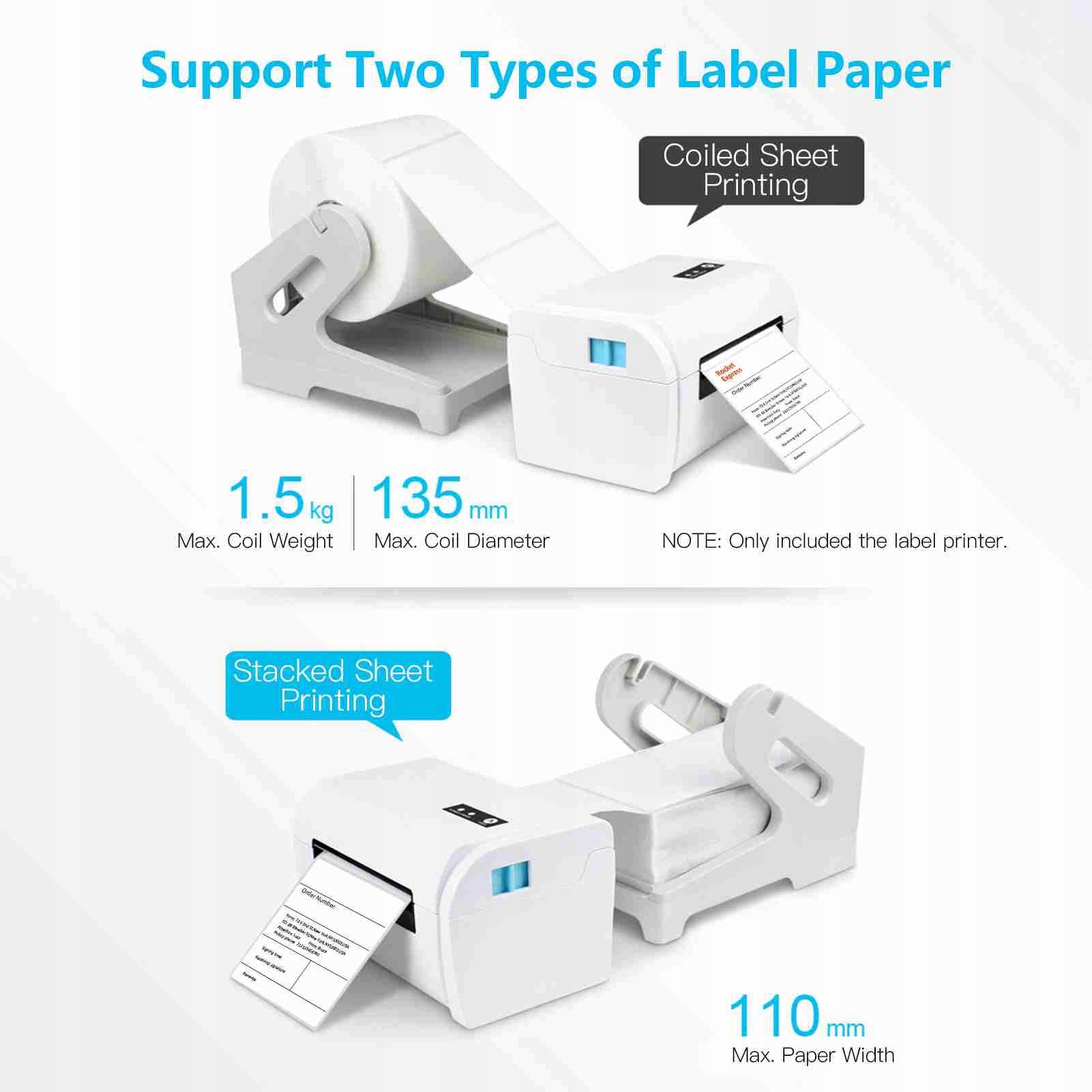 Thermal Label Printer High Shipping 9X Label Printer