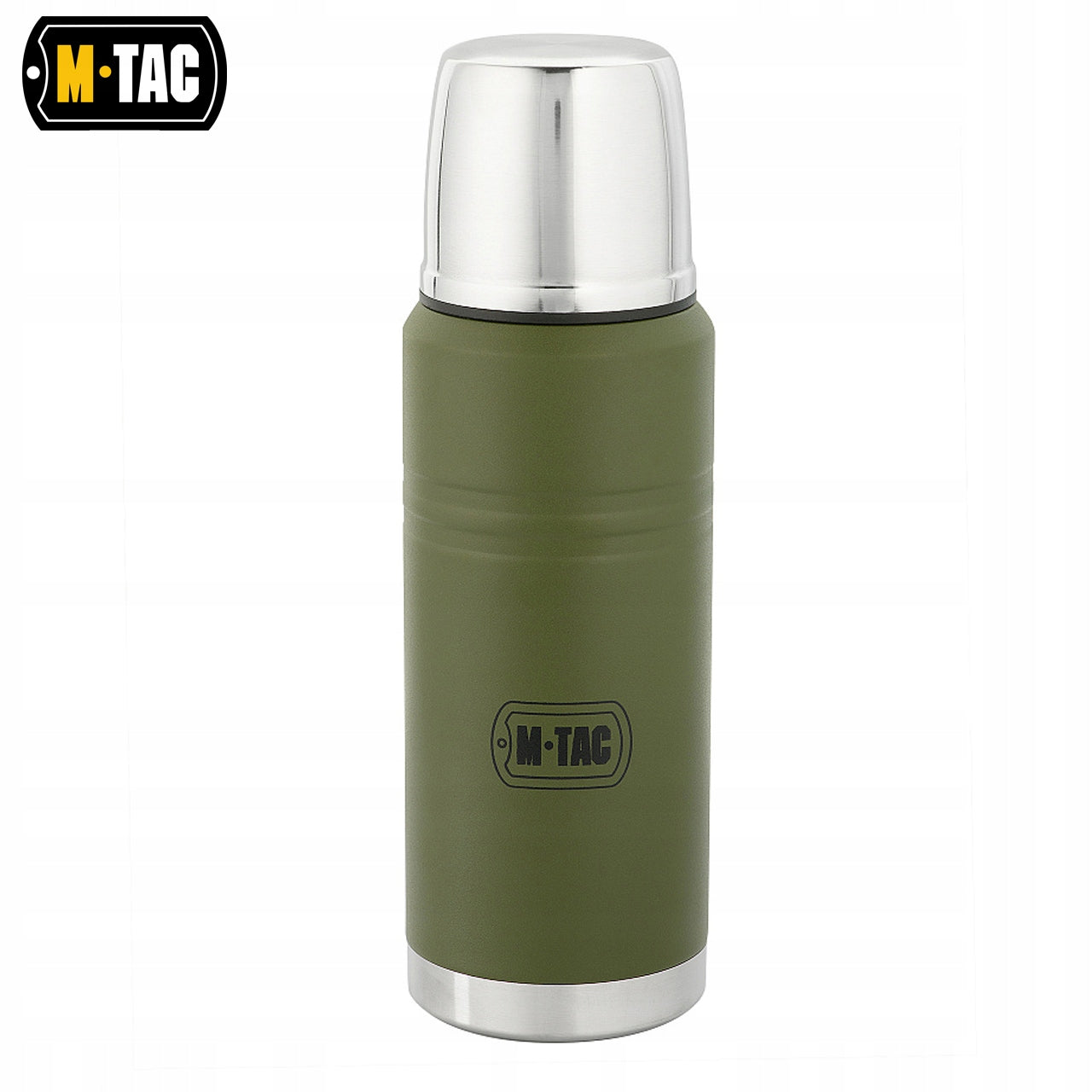 Thermal Tourist Thermos 750ml M-Tac Vacuum Steel Olive Mug Color green