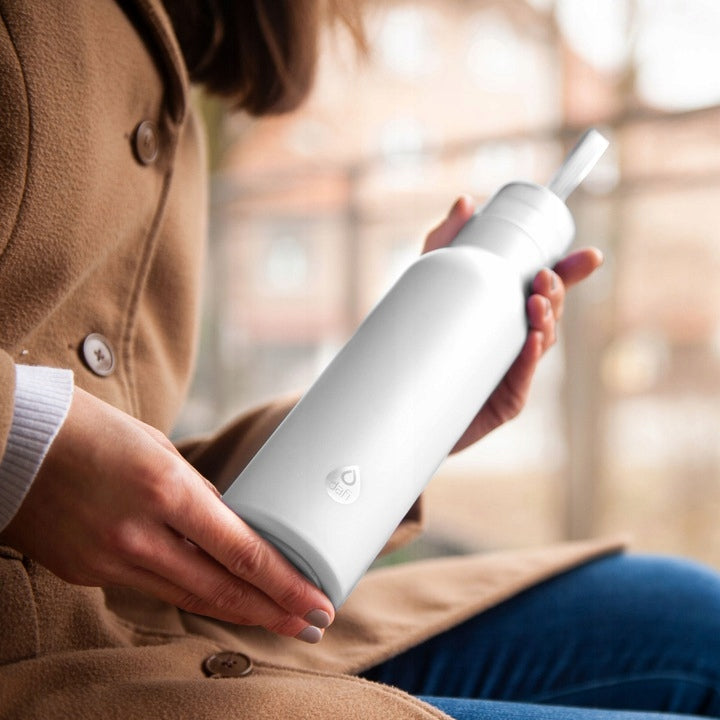 Thermal bottle Dafi thermos 490ml - white Number of cartridges included in the kit 1