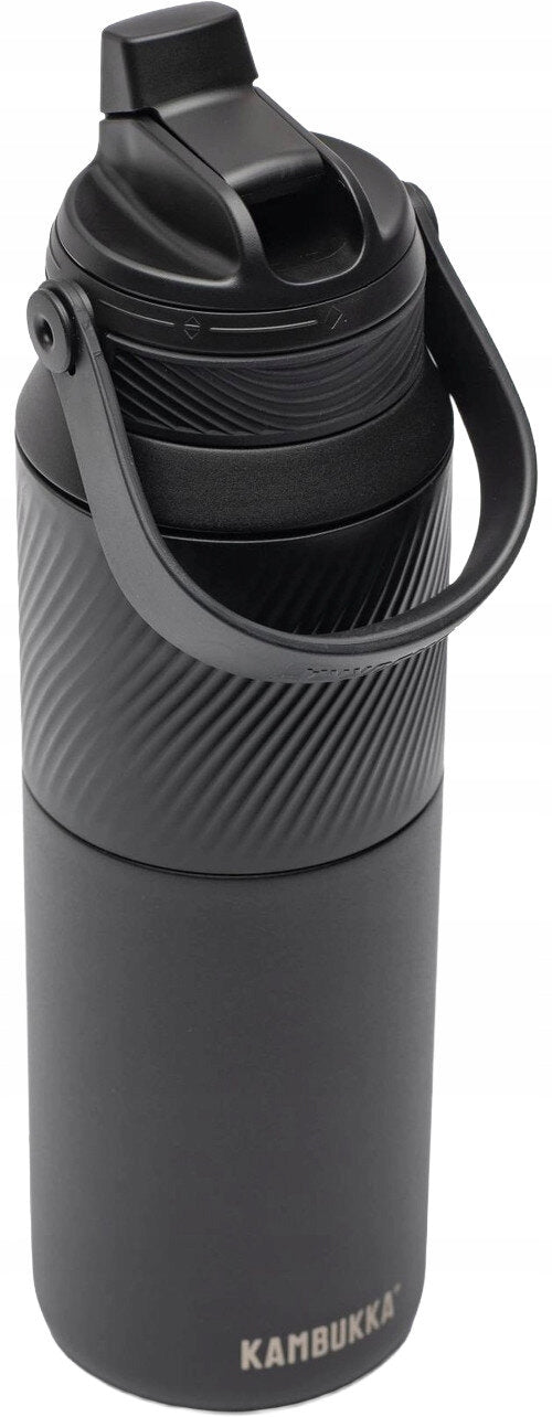 Thermal bottle KAMBUKKA Dupla Insulated Black Raven 1000 ml Manufacturer code 11-10007