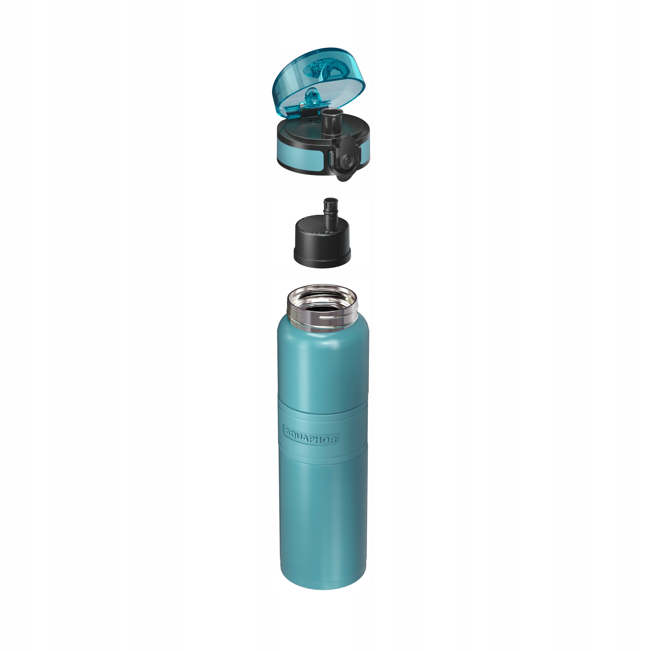 Thermal bottle with cartridge for filtering drinking water Aquaphor City 0,5 l Brand Aquaphor