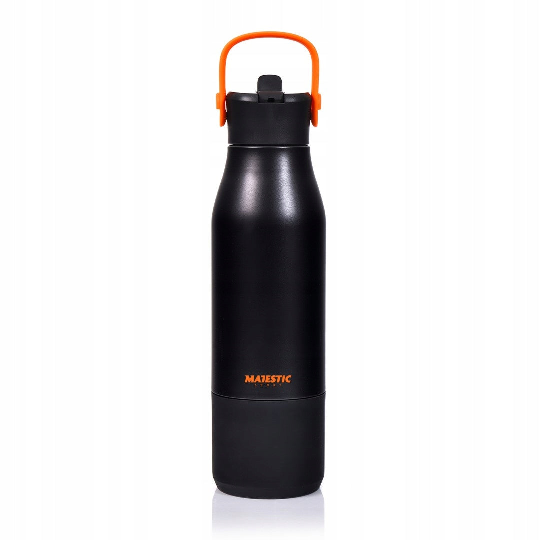 Thermal bottle with straw sealed steel water bottle Majestic Sport SILLY 900 ml Packaging status original