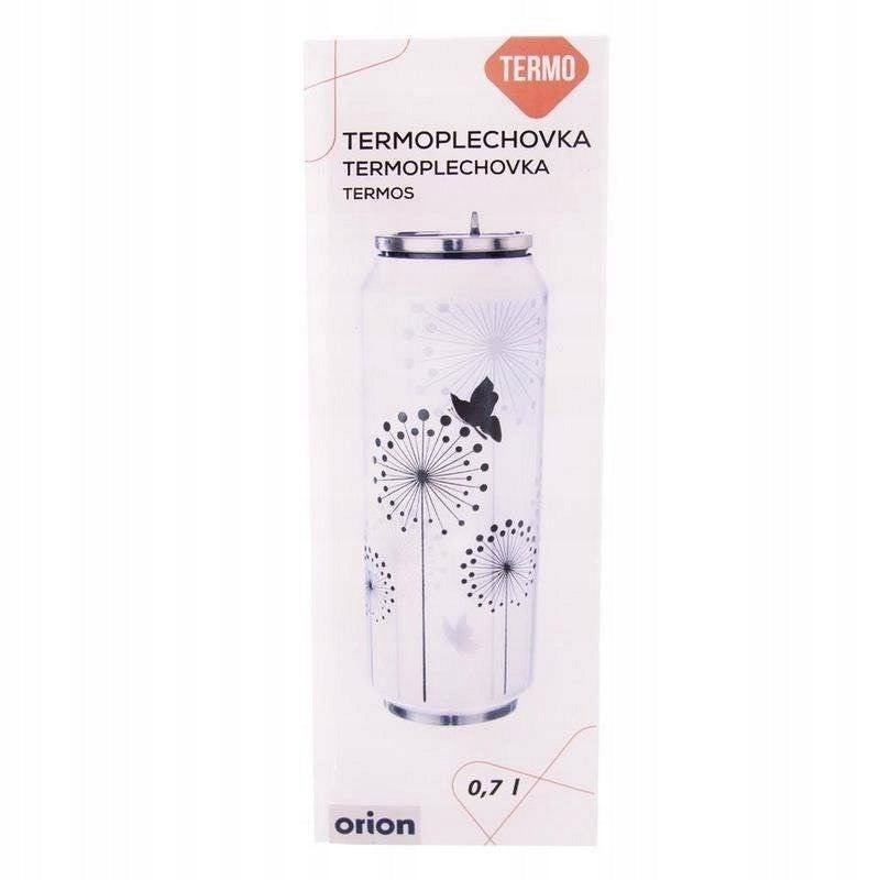 Thermal mug CAN thermos hot cold drink bottle for drinks 700ml Color white