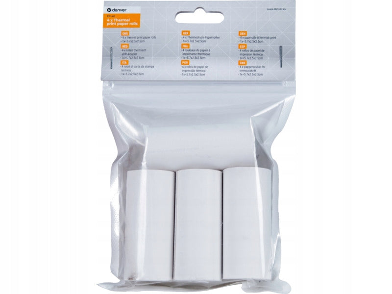 Thermal paper DENVER PP-40 (4 pcs.)