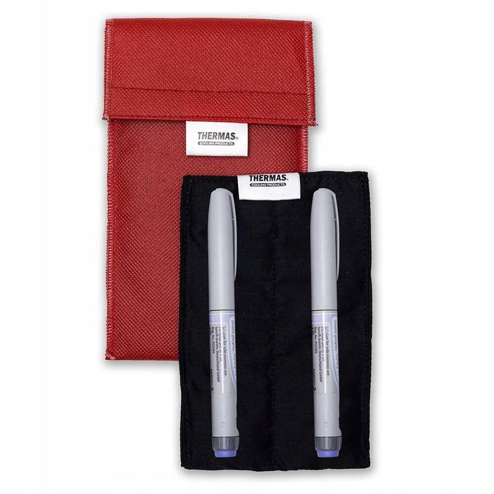 Thermas DUO Thermal Cooling Case Insulin Case RED