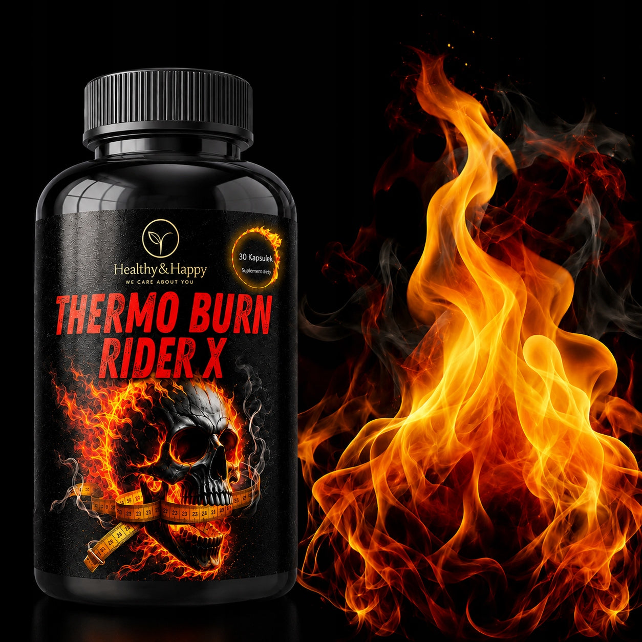 Thermo Burn Rider X FAT BURNER METABOLISM APPETITE BLOCKER EXCESS WATER Expiration date at least six months from the date of purchase