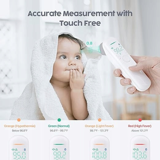 ThermoQuick 3in1 Touchless Thermometer - Temperature and Humidity Measurement Brand no brand