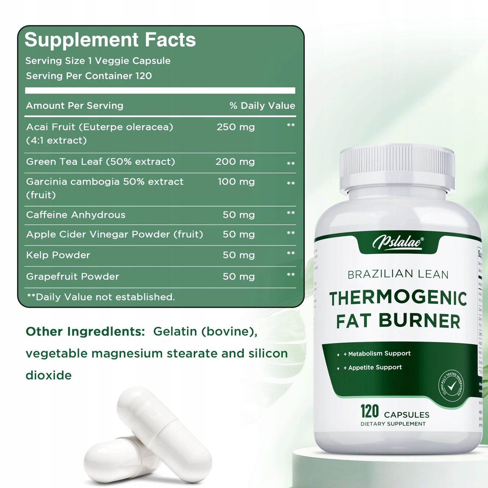 Thermogenic fat burners – lose weight, suppress appetite, reduce tissue Expiration date at least 1 year from the date of purchase