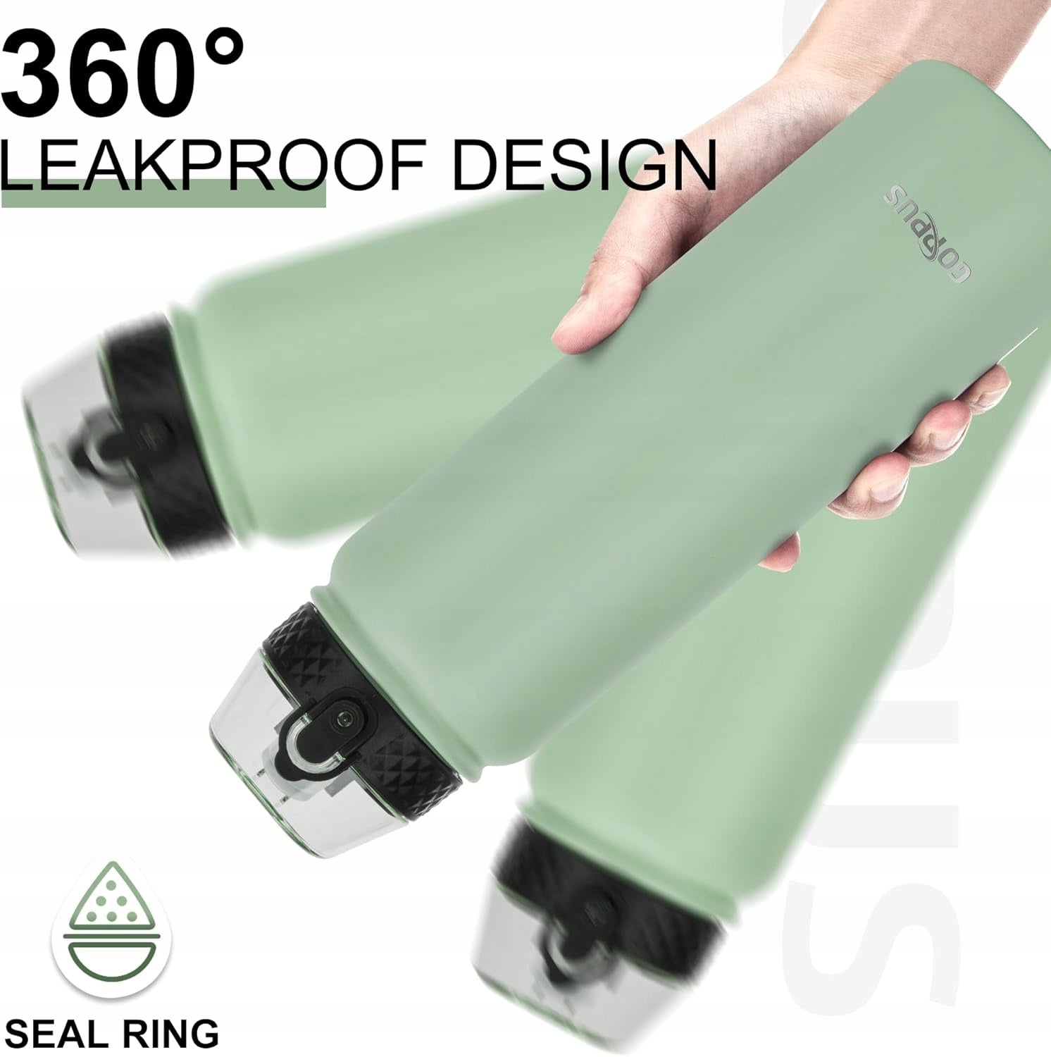 Thermos Hot and Cold Beverage Bottle 1000ml Green Brand no brand