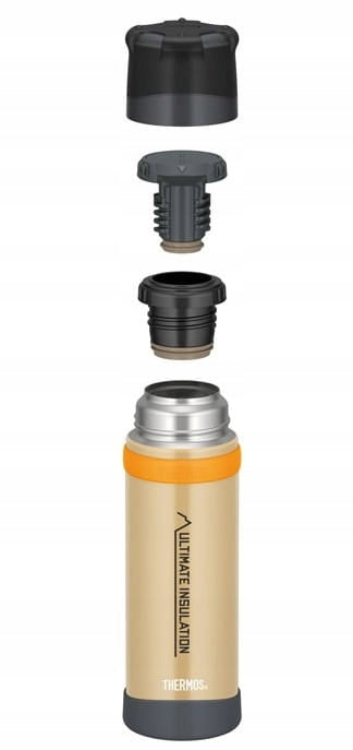 Thermos Mountain Bottle FFX-900 sand beige Color brown