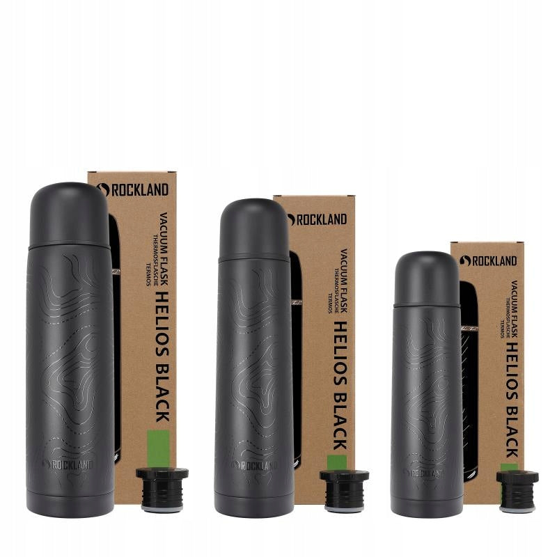 Thermos Rockland HELIOS 0,5 l black steel vacuum drinks Warranty Packaging status original