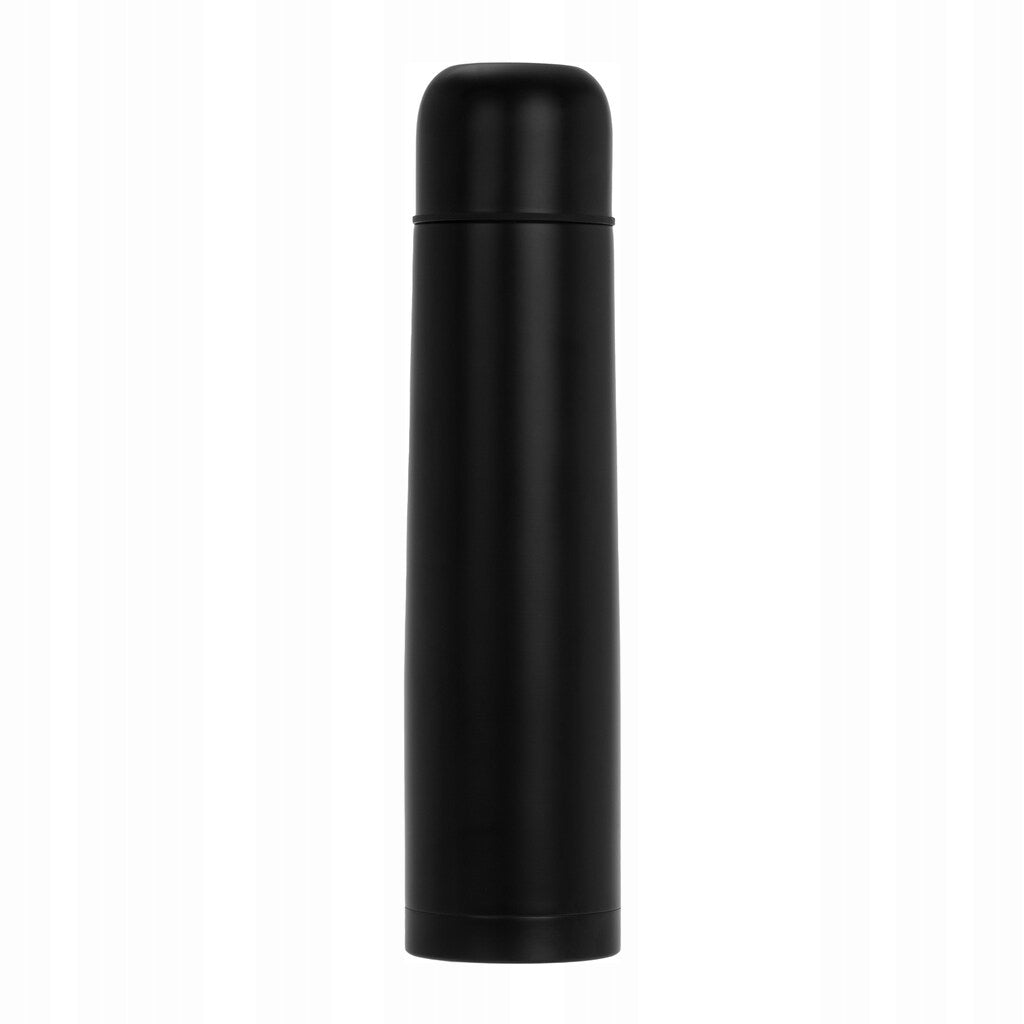 Thermos Stainless Steel Vacuum Thermal Mug Badger Outdoor Liquid 1 l Black Brand Badger Outdoor
