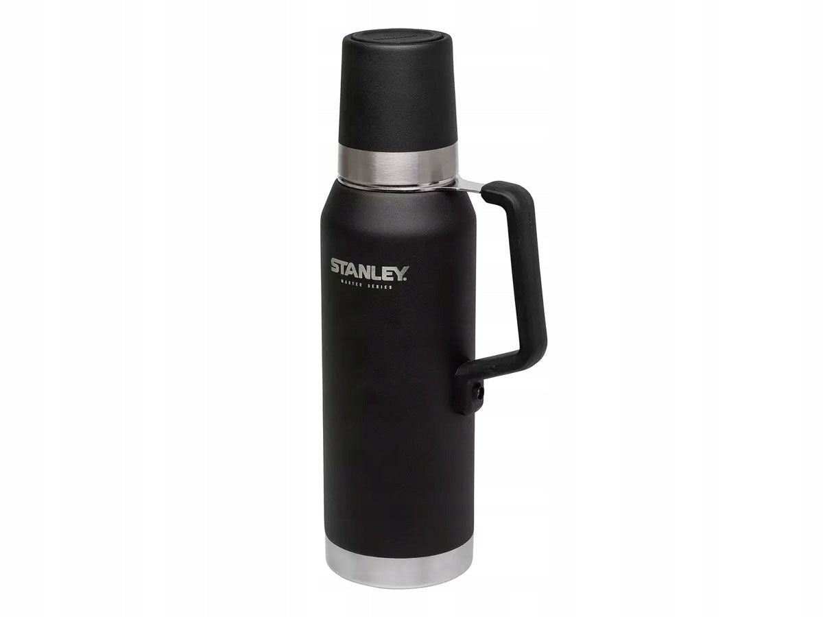 Thermos Stanley Master unbreakable 1,3 L black steel 40h heat