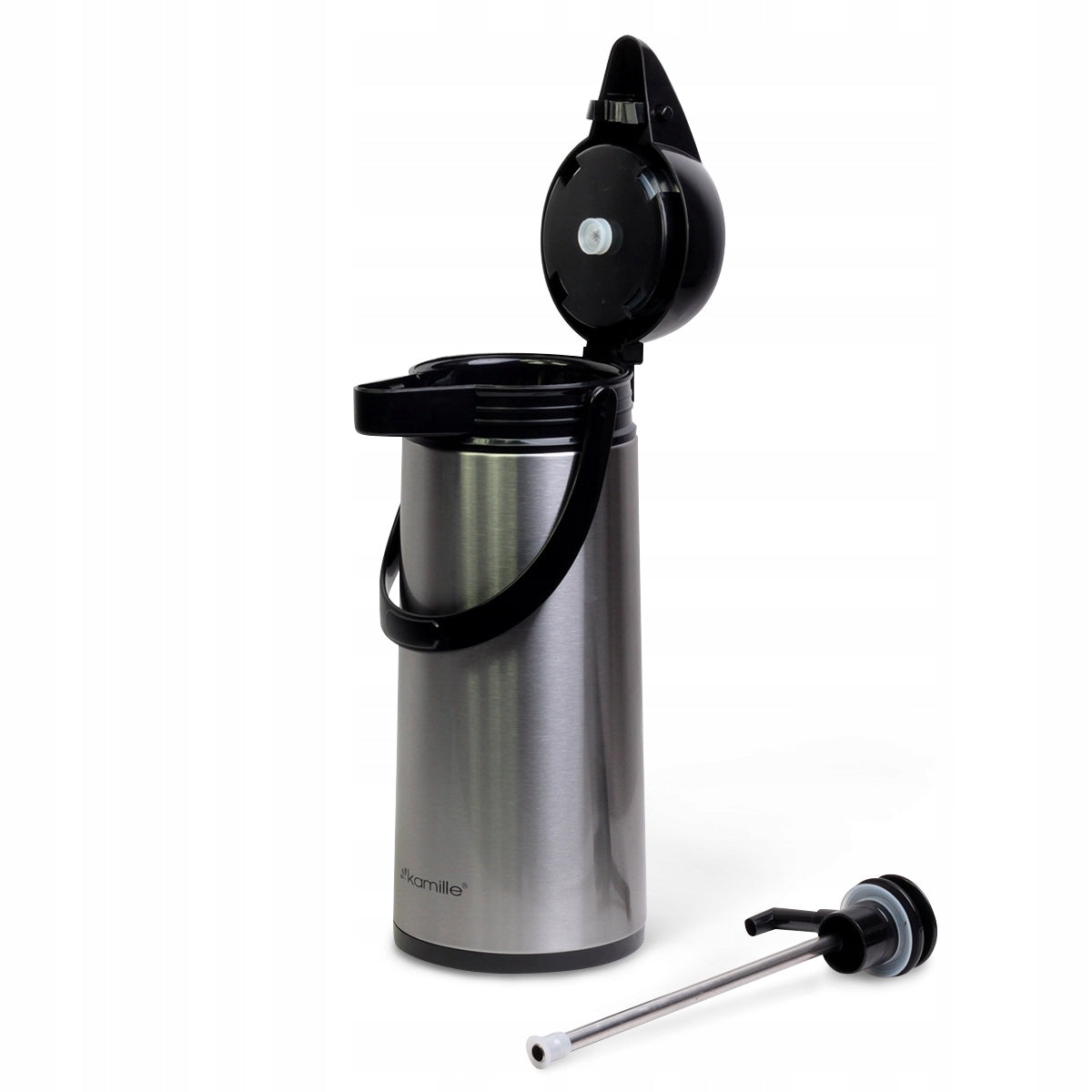 Thermos conference jug made of steel with pump 1.9L KAMILLE