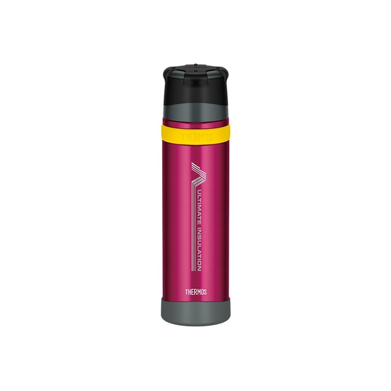 Thermos with mug Thermos Mountain FFX 0.9L burgundy