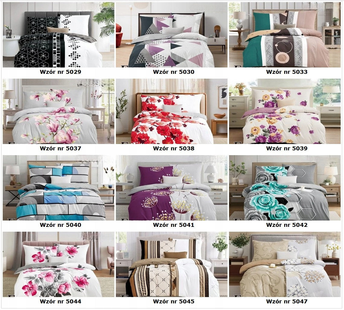 Thick Bedding Elway 160x200 Cotton + 2 double-sided pillowcases Material cotton