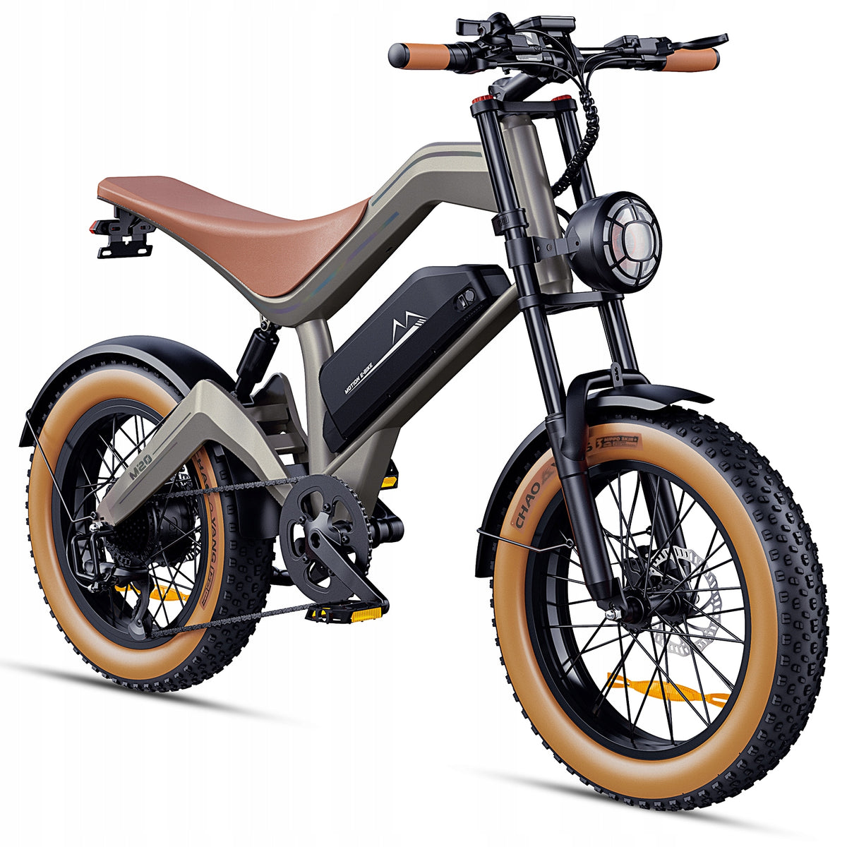 Thick Tire Motorcycle Off-Road Electric Vehicles 1000W 48V 18.2AH 55km/h