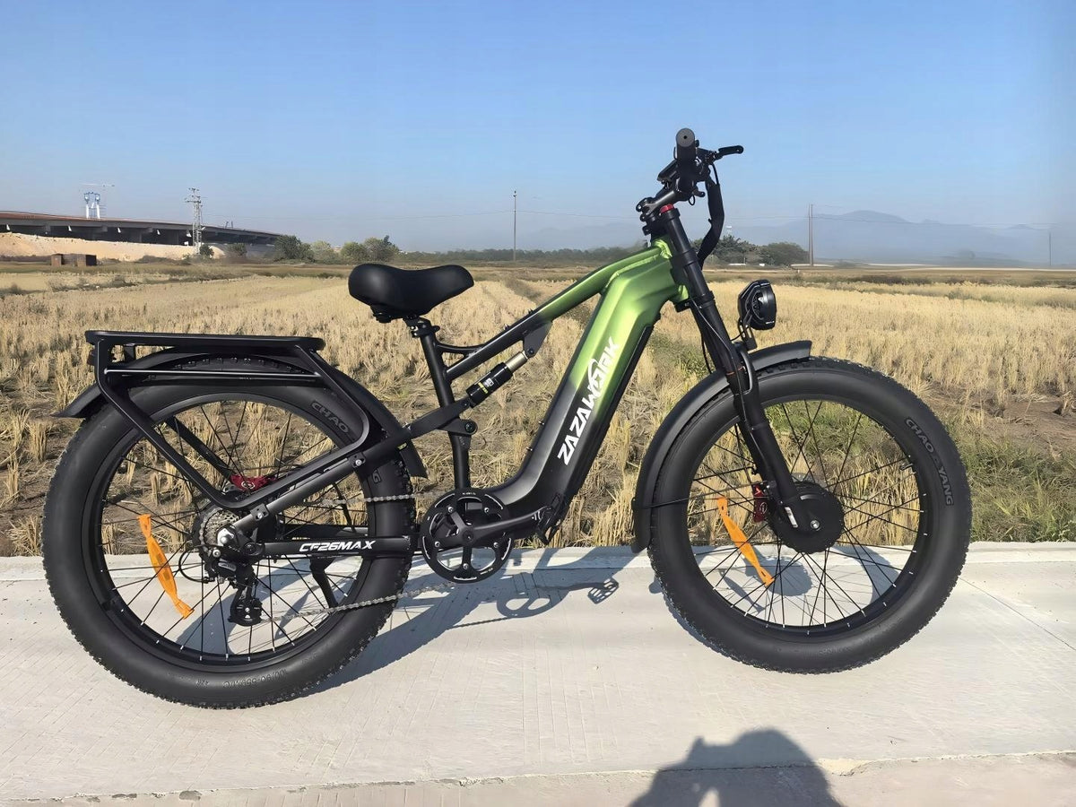 Thick Tyres Off-Road Electric Vehicle ZAZAWORK 1000w*2 50km/h 25ah 150km Model CF26 PRO 2000W 48V 25AH 50KM/H 150KM