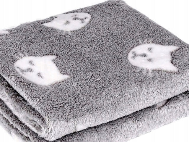 Thick blanket 75x100 for dog, cat fleece Length 100 cm