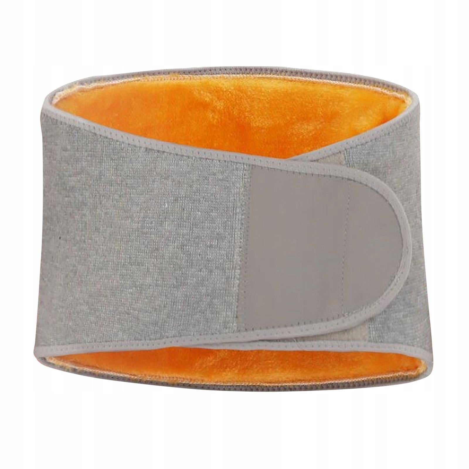 Thicken Plush Waist Lumbar Support Belt Warm Stomach Body Wrap