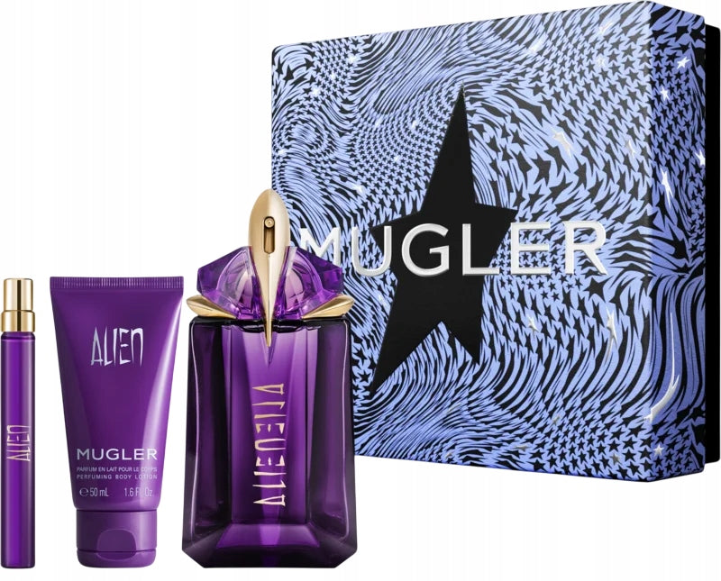 Thierry Mugler Alien EDP 60ml Refillable + Perfume + Lotion Set