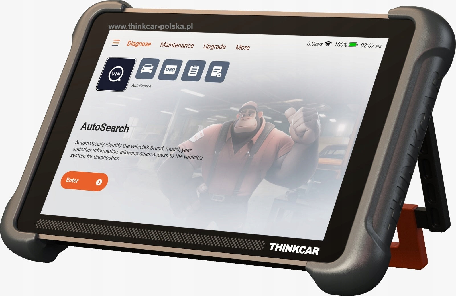 Thinkcar/Thinktool Euro 191 Poland distribution 8 inches, 2 years update