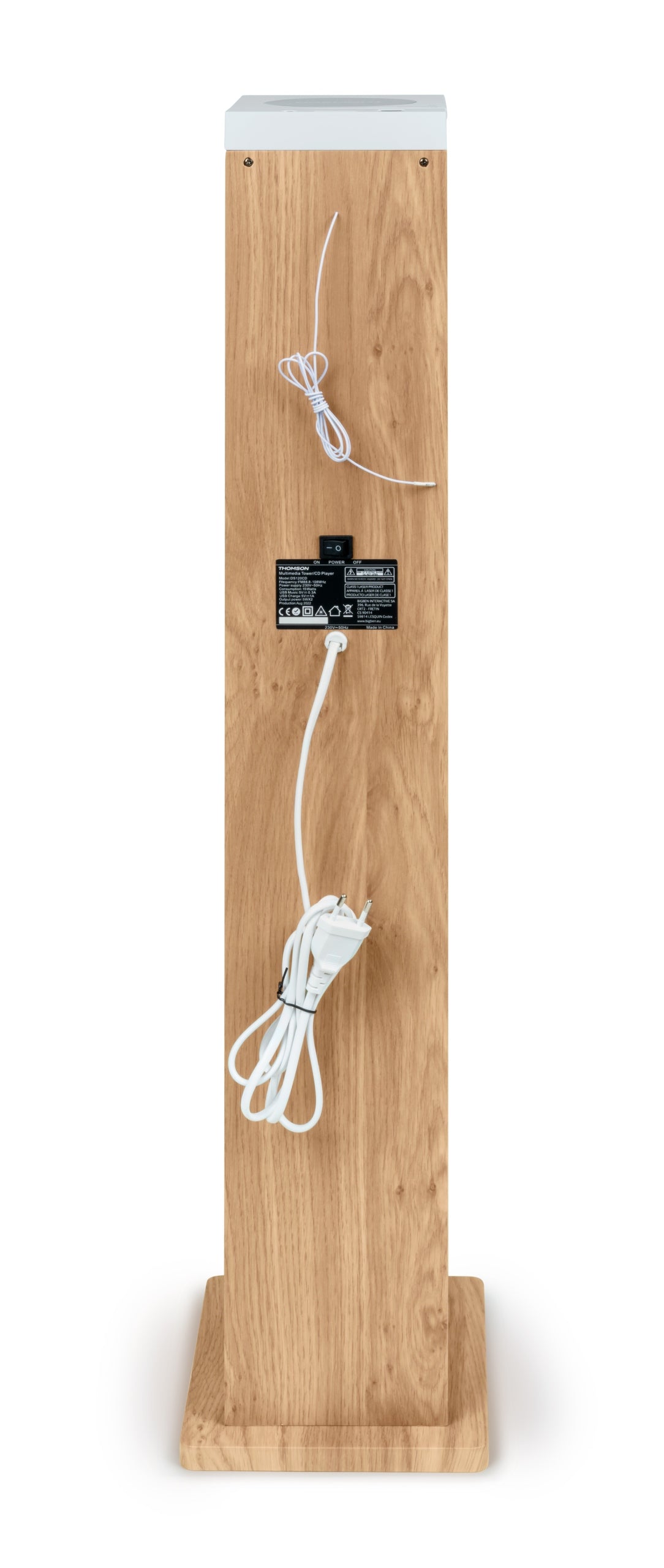 Thomson DS121CD Multimedia Tower CD Player Bluetooth USB RADIO FM Packaging status original
