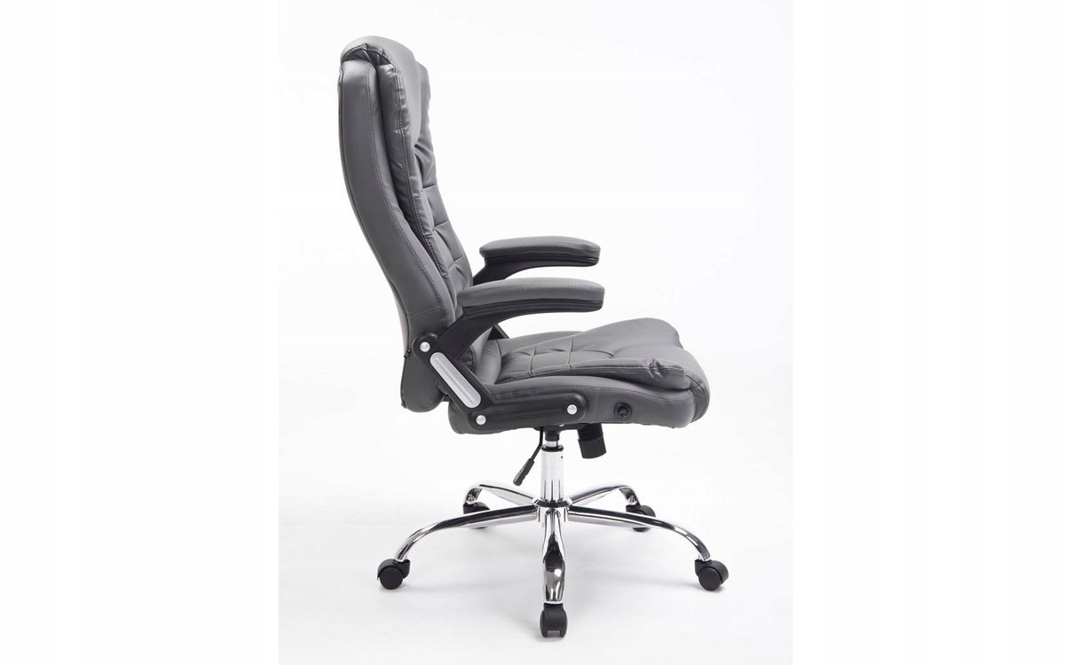 Thor office chair grey eco-leather, height adjustable, stable Brand Dekkor