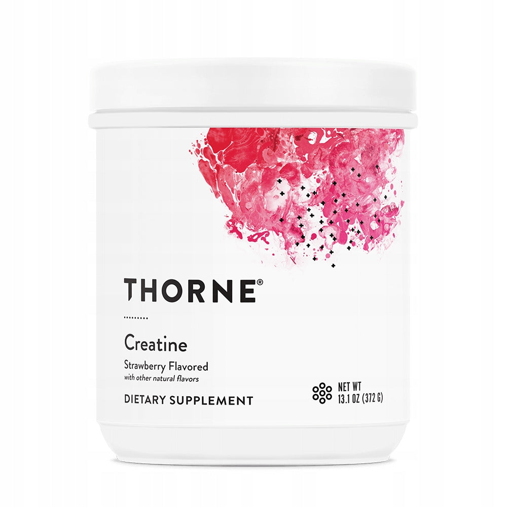 Thorne Creatine – Monohydrate, strawberry flavour, 372 g