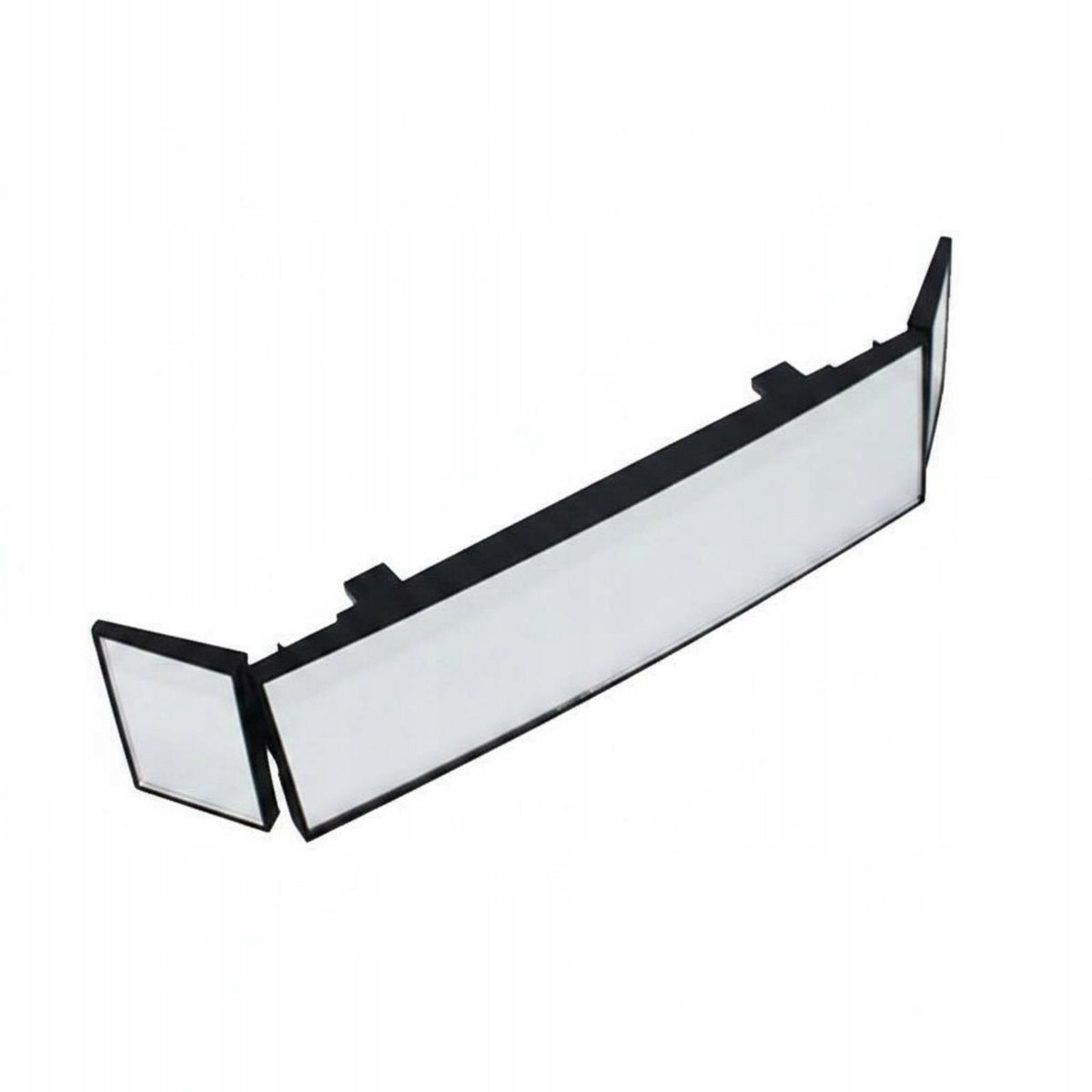 Three Panel Rearview Mirror Easy Installation Wide Angle Car