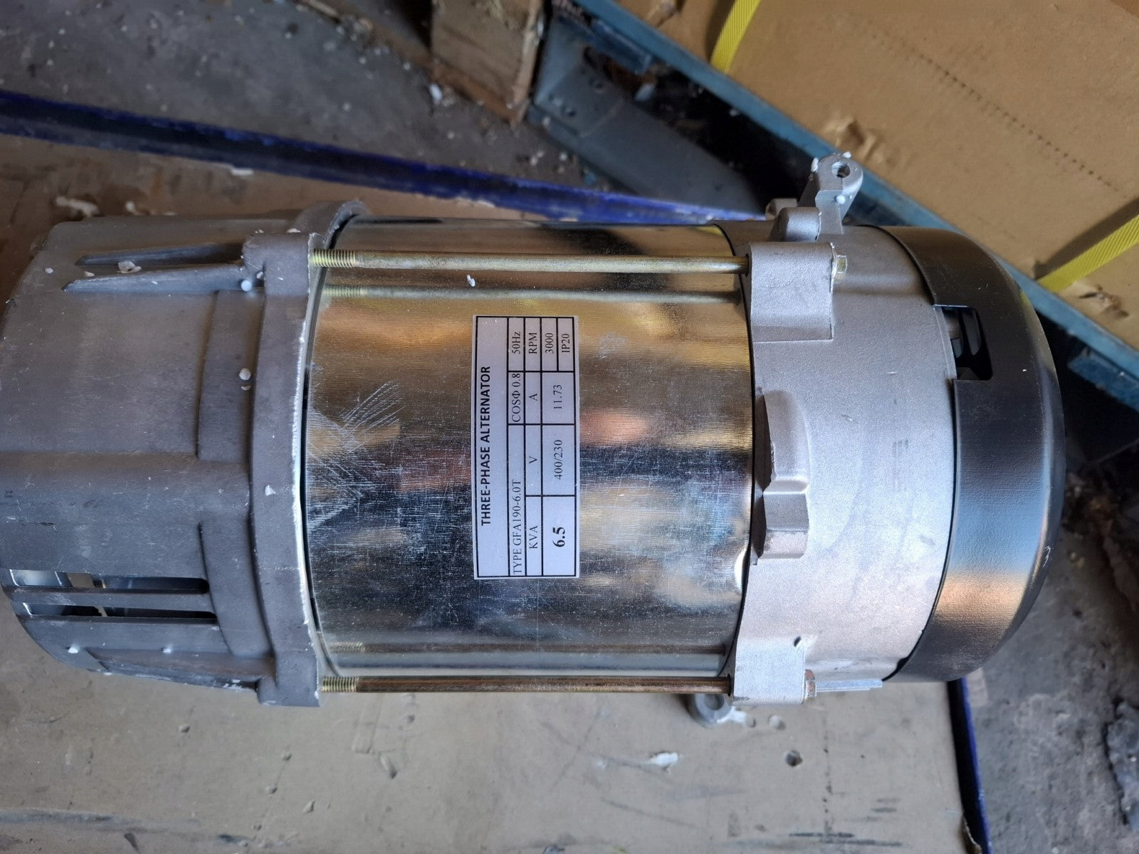 Three-phase generator for 8,5 kVA generator, AVR -copper