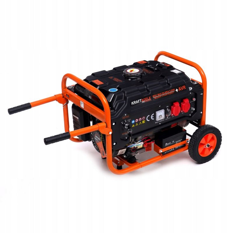 Three-phase generator set 3500W 12/230V/380V Kraft&Dele (KD163)