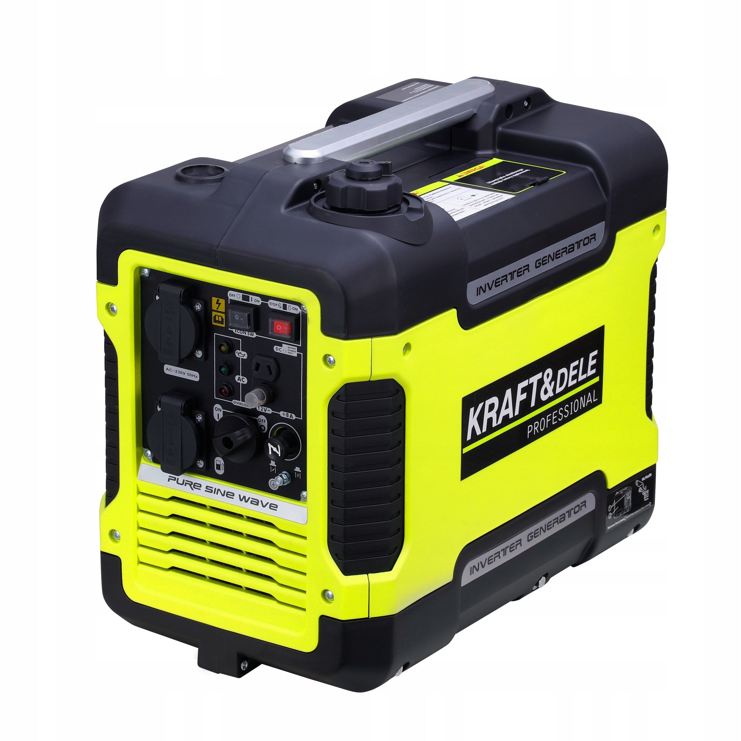 Three-phase portable generator set Kraft&Dele 1900 W petrol