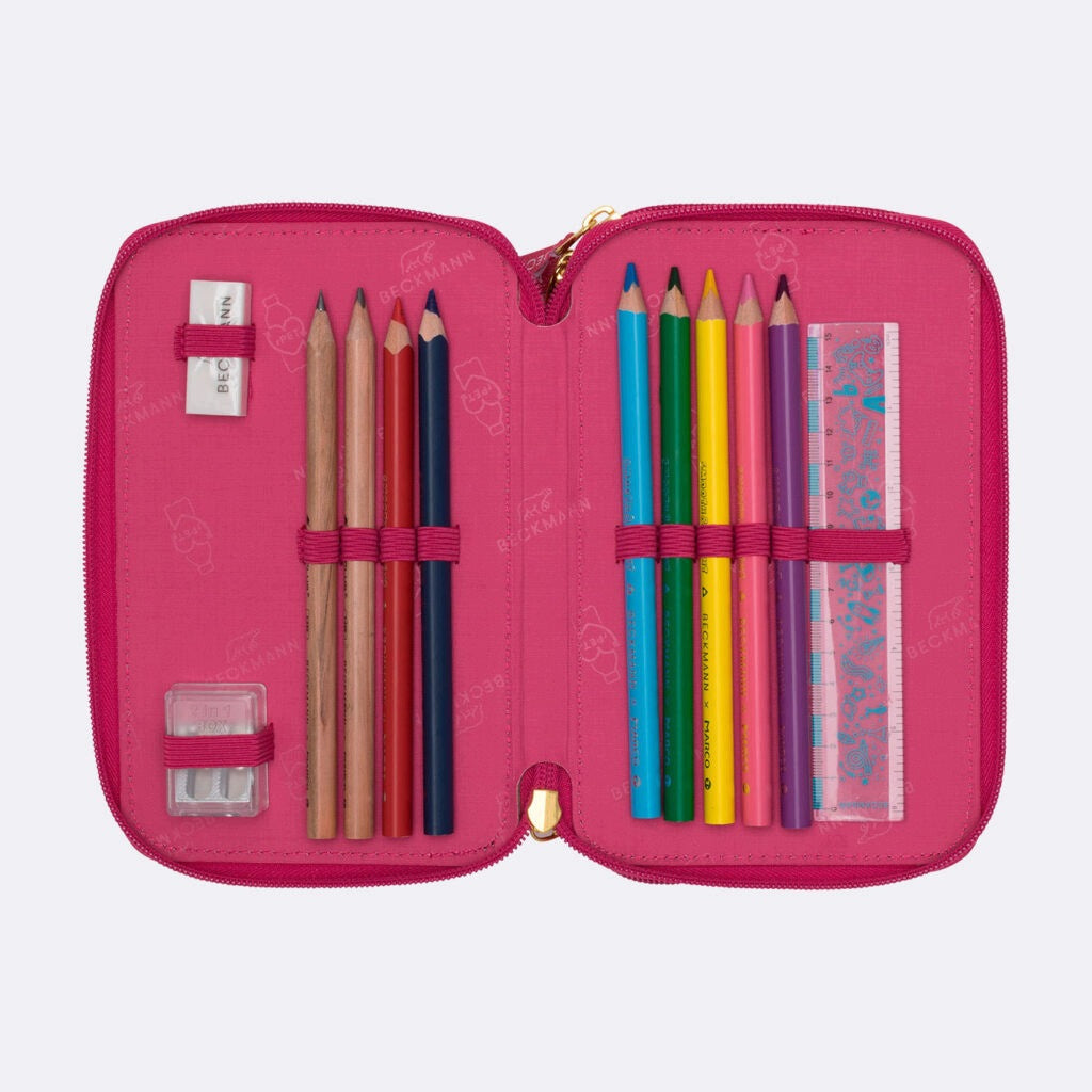 Three-section case fully equipped, Cherry Brand BECKMANN