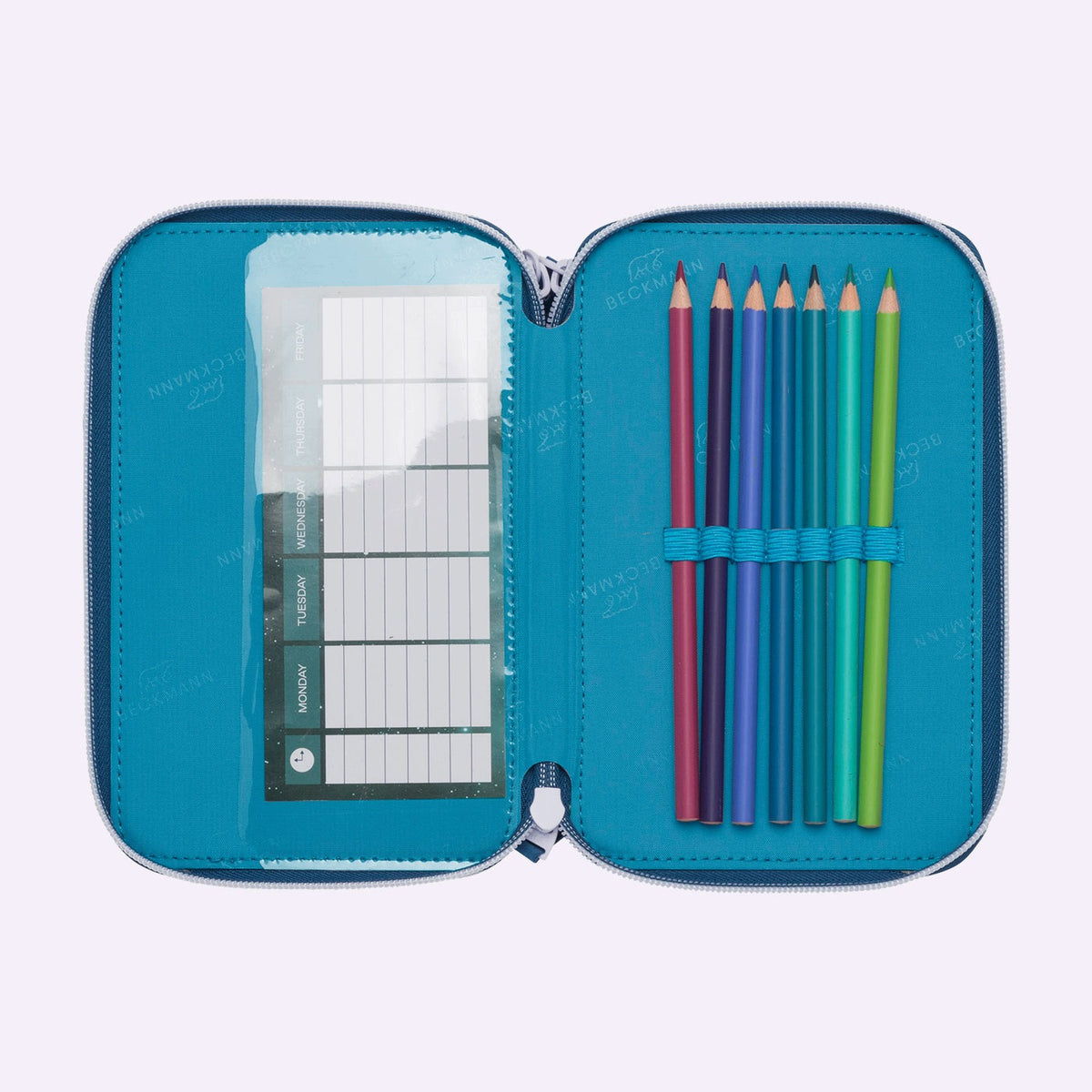 Three-section case fully equipped, Ninja Master Color multicolor