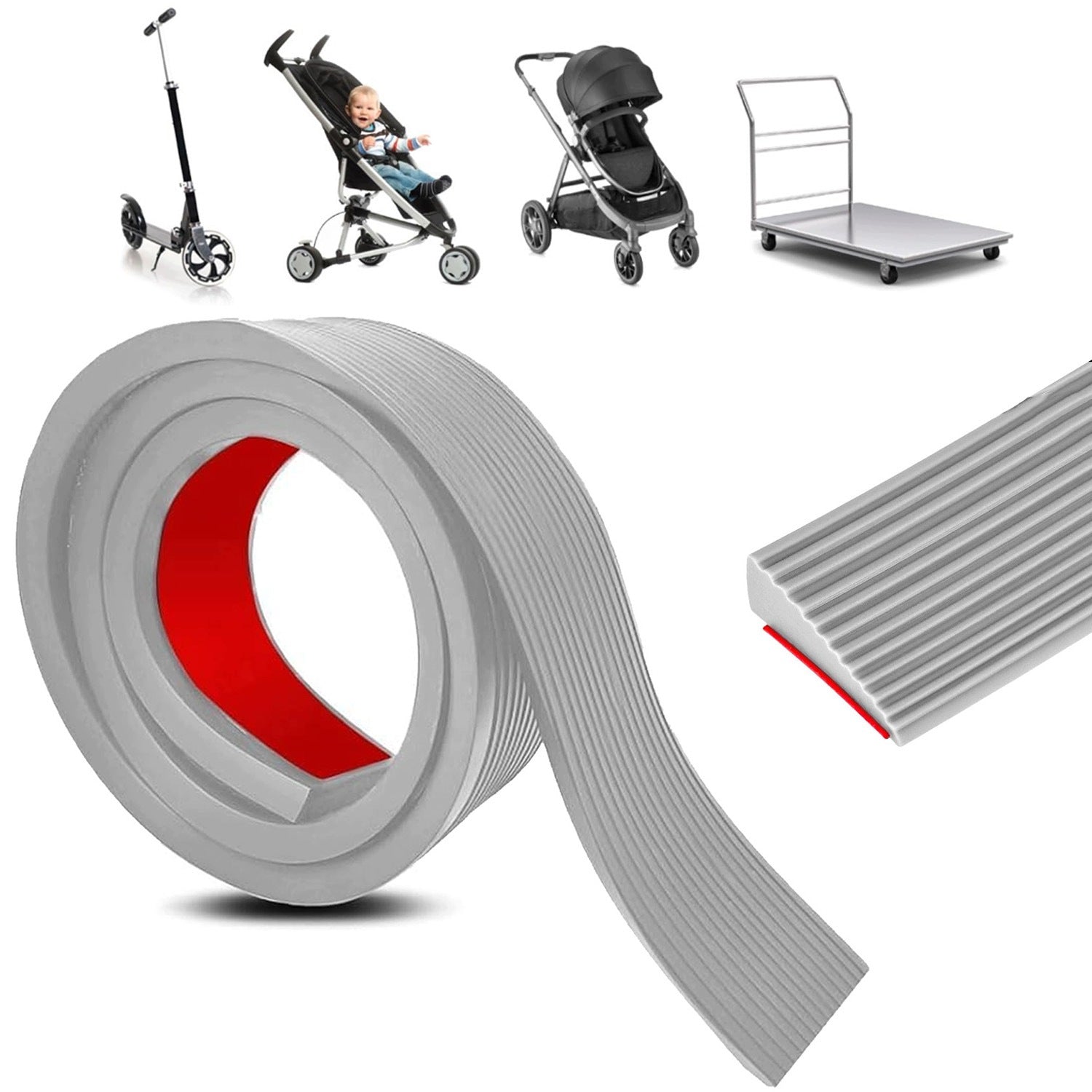 Threshold Ramp Self-Adhesive Non-Slip For Thresholds And For Disabled