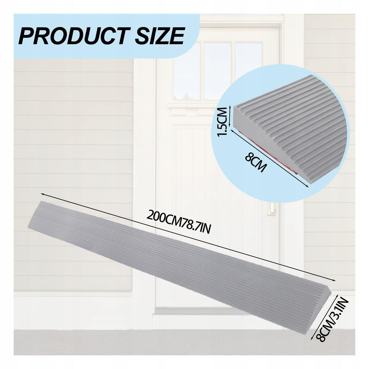 Threshold Ramps - for Robots and Wheelchairs - Self-Adhesive Brand no brand