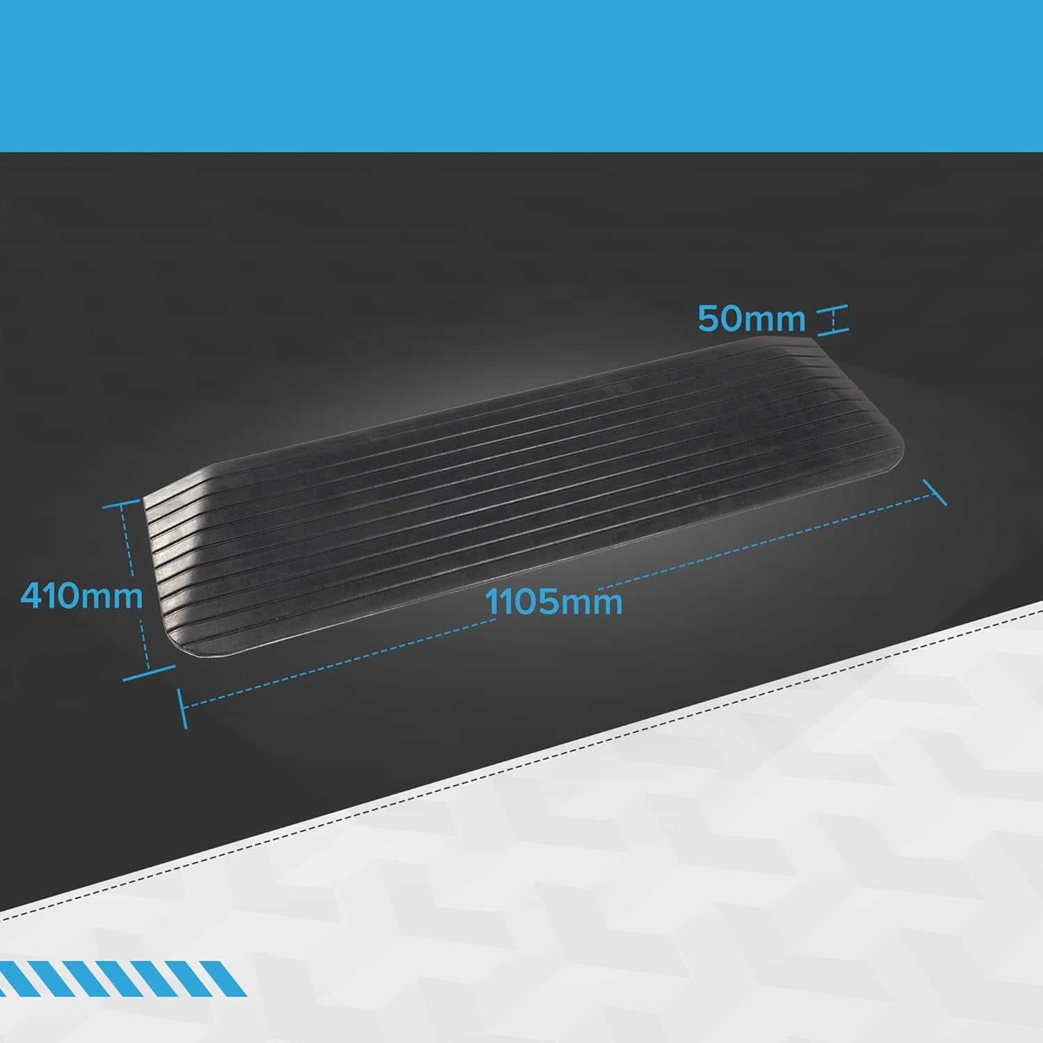 Threshold ramp Ramp People for scooter wheelchairs 110,5 x 41x 5 cm EAN (GTIN) 00888912445481