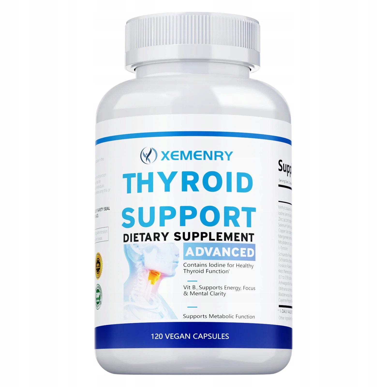 Thyroid support – energy and weight loss, metabolism support, support o