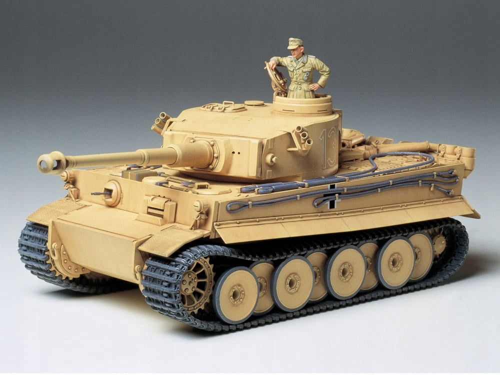 Konstruktorius Tamiya - German Tiger I Initial Production, 1/35, 35227, 8 m.+