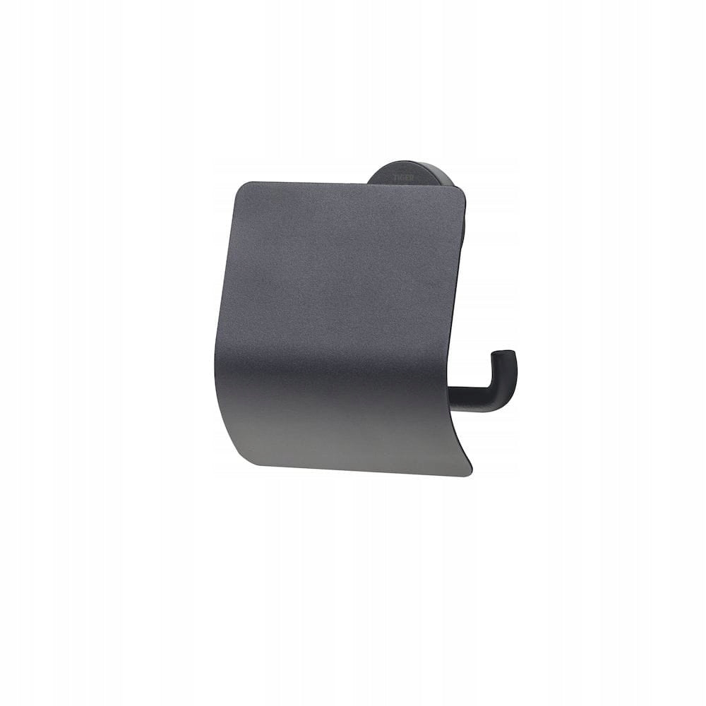 * Tiger Urban 1316630746 Toilet paper holder with flap, black Product width 15 cm