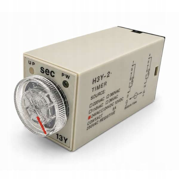 Time relay AC24V / 10s / 8pin